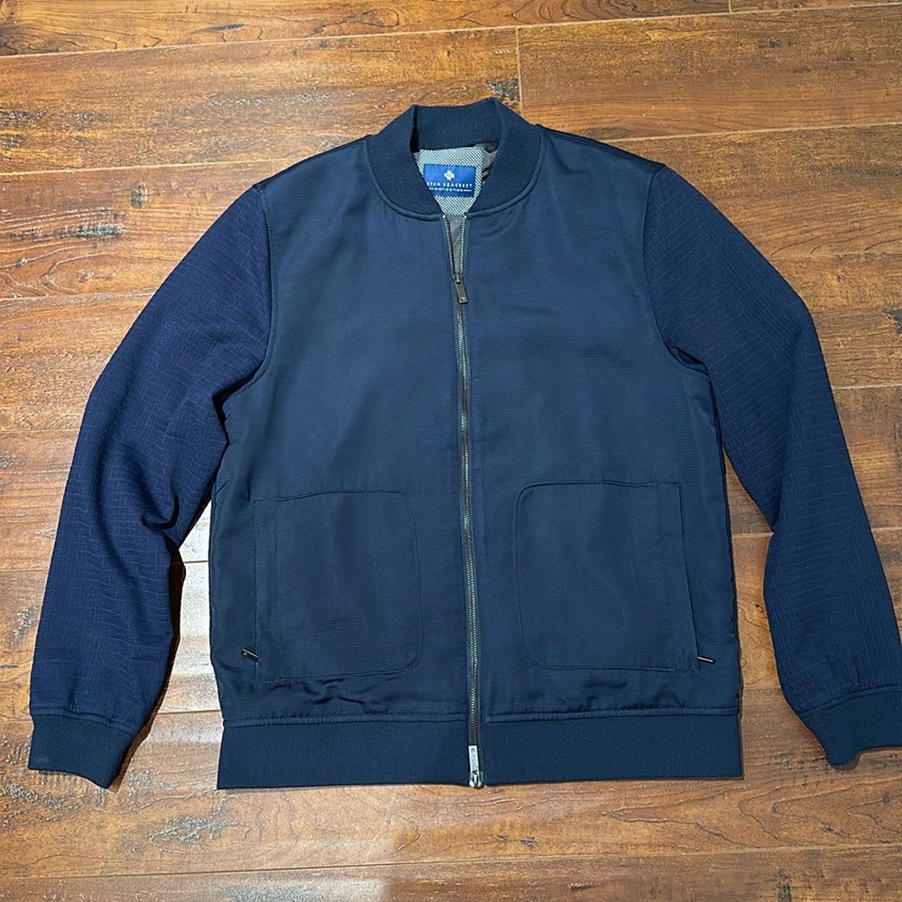 Lightweight Navy bomber jacket | Small | Ryan Seacrest